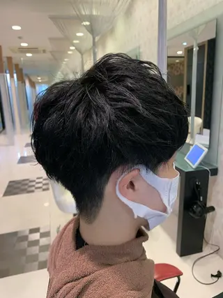 ショート メンズ 野口 竜矢のヘアスタイル