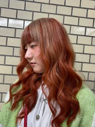 カラー 藤平 いぶきのヘアスタイル