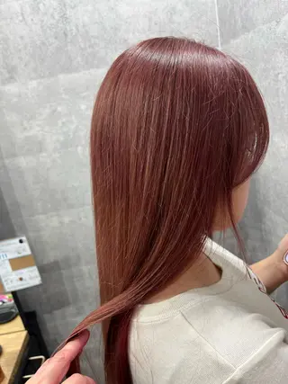 ロング カラー ヤマモト ヒロミのヘアスタイル