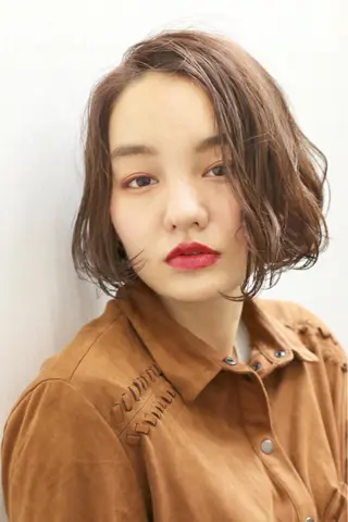 ショート カラー パーマ ✂︎マンツーマン施術 ａｙｅ✂︎のヘアスタイル