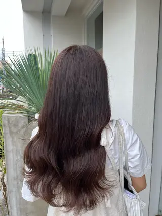 セミロング Tidehair茨木 Riruのヘアスタイル