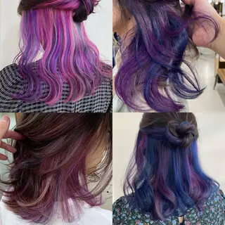 カラー edge.下北沢 相場堅弥のヘアスタイル