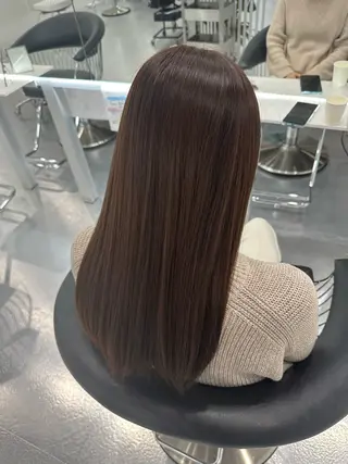 ロング ならざきつぐみ /天王寺/ハイトーンのヘアスタイル