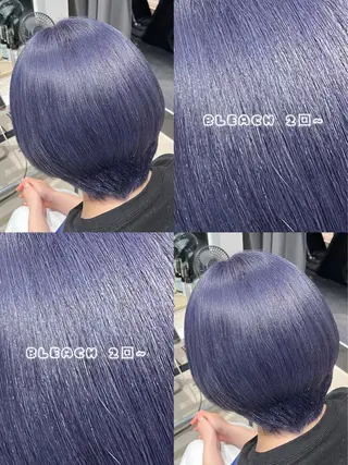 ショート ハイトーン🫧艶髪 MAIKAのヘアスタイル