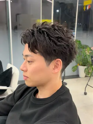 パーマ メンズ 💎メンズ特化🔥 カット/パーマのヘアスタイル