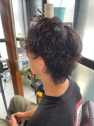 パーマ メンズ ｼﾉｻﾞｷ ｷﾅのヘアスタイル
