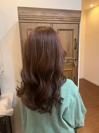ロング 田中 こころのヘアスタイル