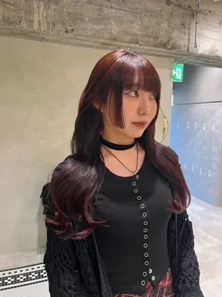 ロング カラー 海外girl🤎 透明感ベージュmaoのヘアスタイル