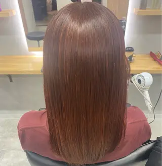 セミロング カラー ナツキ💫 ブリーチモデル募集中のヘアスタイル