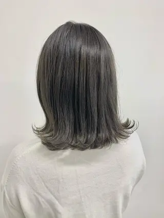 ミディアム カラー 肌に馴染むカラー 梅田・増田のヘアスタイル