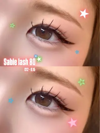 マツエク・マツパ 増田 凛のマツエク・マツパデザイン