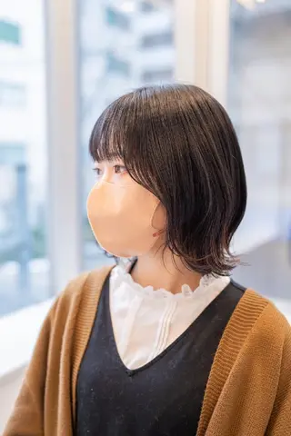 ミディアム Lazo/ 原弥和子のヘアスタイル