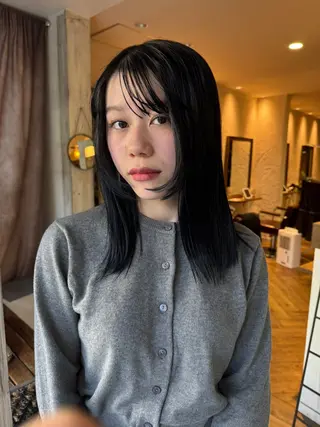 セミロング 今泉/kai🐇ボブ 似合わせカットのヘアスタイル