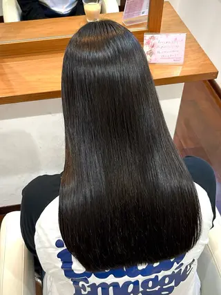 ロング 今在家 玲【艶髪スト レート/メンズ】のヘアスタイル