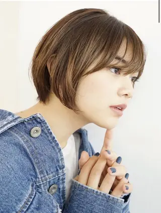 ショート 湯浅禅也/プードル /波巻きパーマ/栄のヘアスタイル