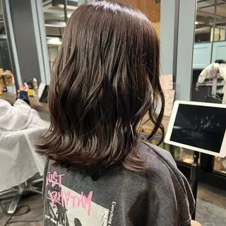 ミディアム キッズ 💘札幌クロスパーマ 髪質改善💘rinaのヘアスタイル