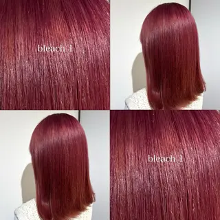 カラー 🫧ハイトーン個性髪 🫧マヤのヘアスタイル