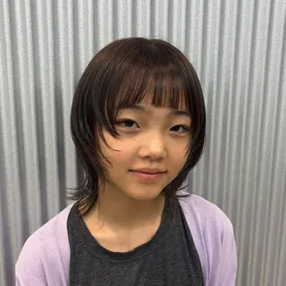 ショート ツヤ髪ハイトーン ×レイヤー🌝リオのヘアスタイル