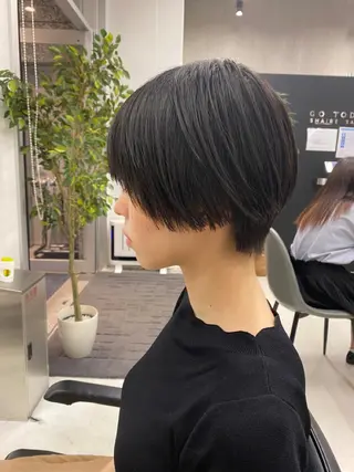 ショート カラー ヘアアレンジ 【代表】 たき〜のヘアスタイル