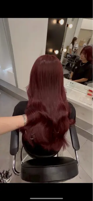 ロング カラー ayano カラーモデル募集中！のヘアスタイル