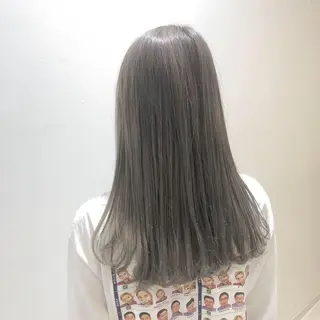 カラー 西田 優菜のヘアスタイル