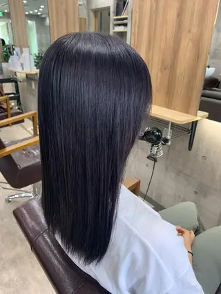 ミディアム カラー memento 斎藤大覚のヘアスタイル