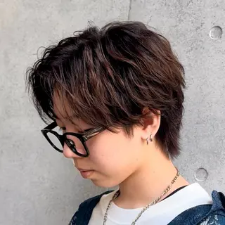 ヘアアレンジ メンズ アニメオタク美容師/ エンドカラー/僚汰のヘアスタイル