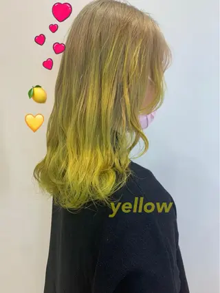 ミディアム カラー 新宿駅近♡個室 ♡関口三都季🌜のヘアスタイル