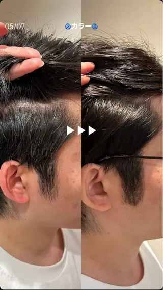 メンズ 竹村 アカリのヘアスタイル