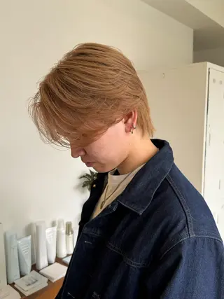 カラー 的場 星海のヘアスタイル