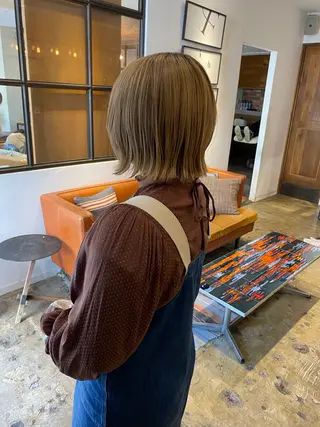 ミディアム 小林 心/ボブ/メンズのヘアスタイル