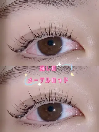 マツエク・マツパ 𝐄𝐘𝐄𝐋𝐀 𝐌𝐀𝐇𝐎🍒のマツエク・マツパデザイン