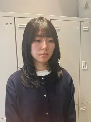 セミロング カラー ✨5/9無料施術 横浜/Yudai✨のヘアスタイル