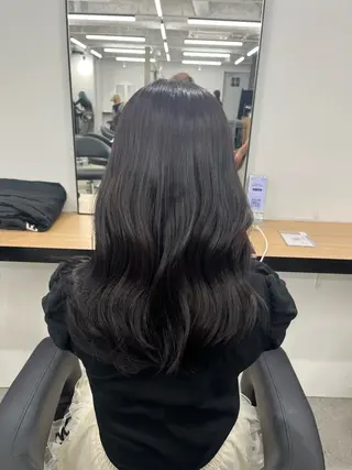 ロング miku/ラベンダー 透明感カラー🪻❤︎のヘアスタイル