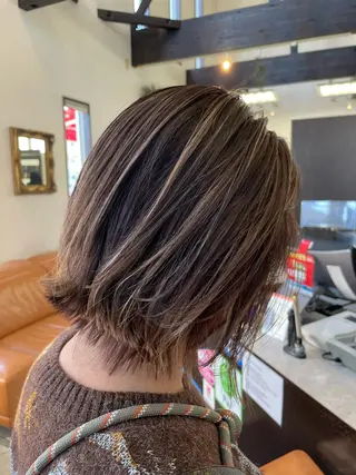 ショート カラー コレットヘアー 田中アヤノのヘアスタイル