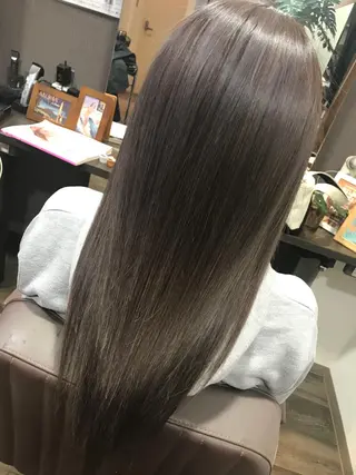 ロング カラー pep natsumiのヘアスタイル