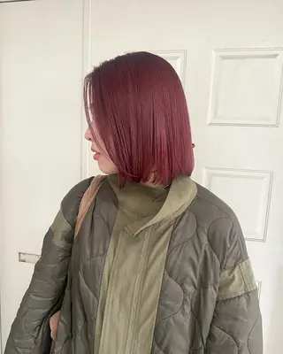 ショート まろやか透明感カラー ♡MANAのヘアスタイル