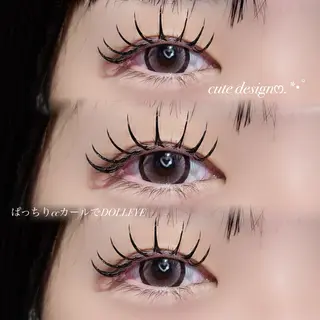 マツエク・マツパ crebia eyelash所属・crebia🎀 Riaraのマツエク・マツパデザイン