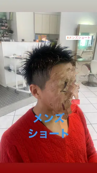 ショート メンズ ~増田 勇輝~のヘアスタイル