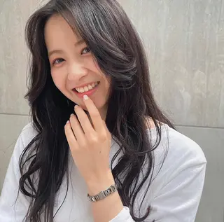 ロング BiBi 武田 あやのヘアスタイル