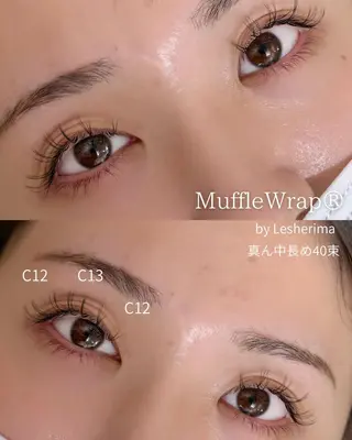 マツエク・マツパ Lesherima 【mina】のマツエク・マツパデザイン