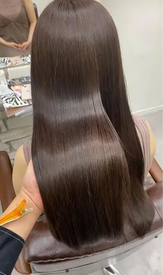 ロング 木下 奈々のヘアスタイル