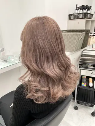 ロング カラー 🎀暖色/ラベンダー /paru🤍のヘアスタイル