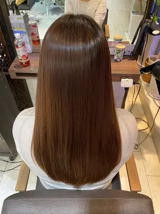 🦋透明感カラー 🦋🫧愛加のヘアスタイル