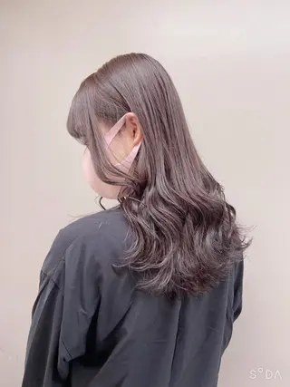 ロング カラー ヘアアレンジ 💖艶と似合わせ💖 カラーカット💖のヘアスタイル