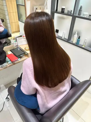 ロング カラー 宮澤 タケル ミディアムヘアのヘアスタイル