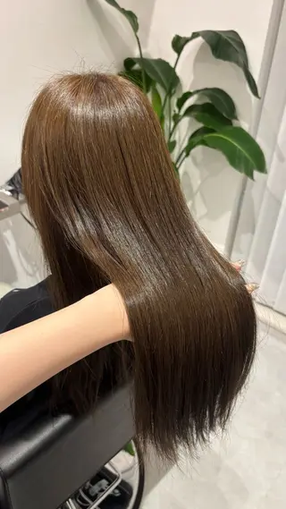 ロング カラー 🎀透明感× 赤み消し🎀正源のヘアスタイル