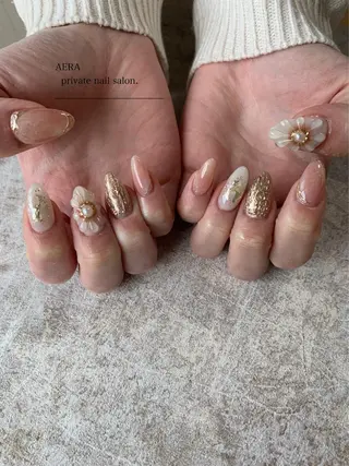 ネイル AERA nail shino🐱⸝꙳のネイルデザイン