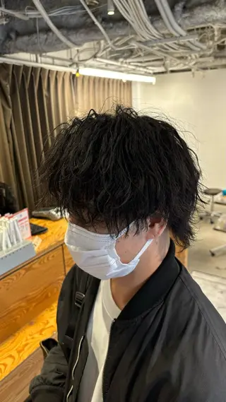 ショート ルーズ/シャドウパー マ/似合わせカットのヘアスタイル