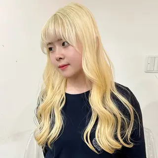ロング カラー エクステモデル募集 💗大阪梅田/川上のヘアスタイル